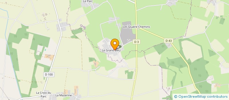 localisation de l'entreprise AURELIE BOUTIQUE  QUILLY