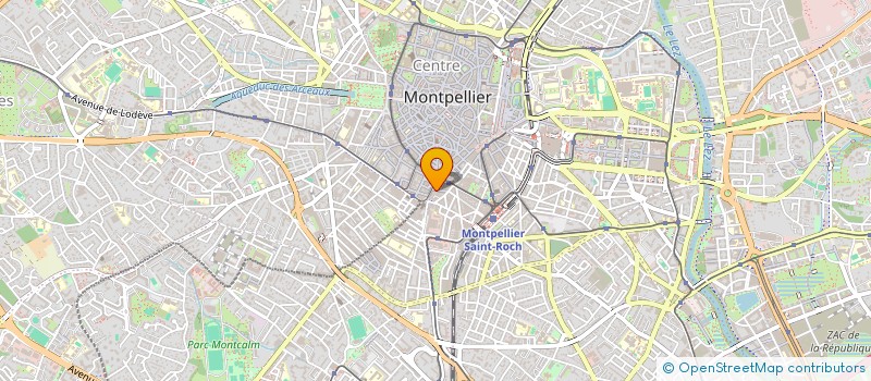 localisation de l'entreprise AURELIE CARLES à MONTPELLIER