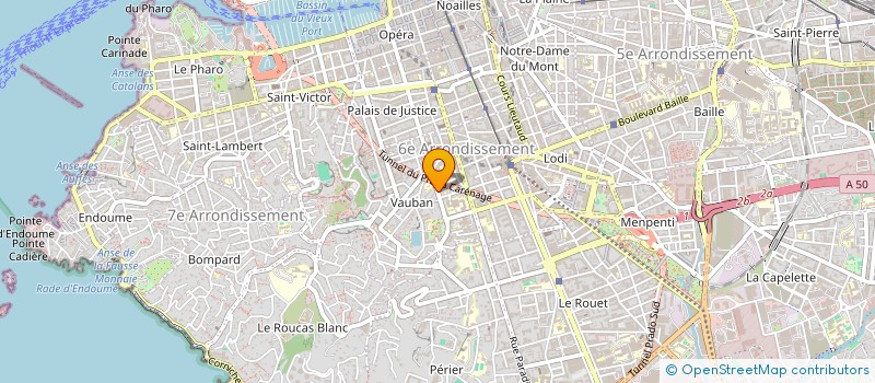 localisation de l'entreprise AURELIE CHAPPE à MARSEILLE