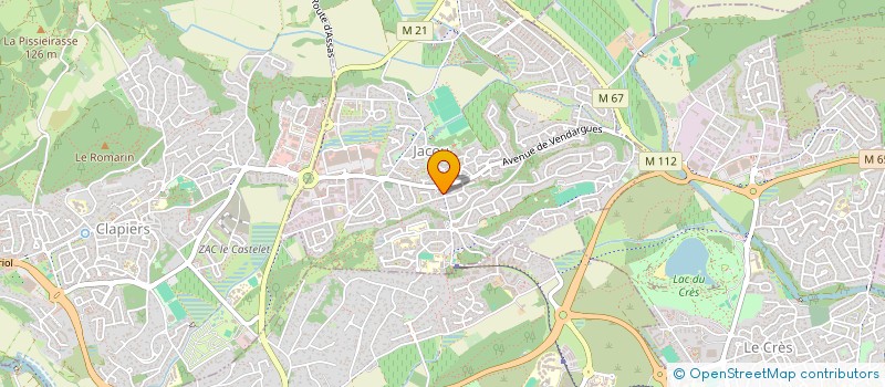 localisation de l'entreprise AURELIE DUPON DENTAIRE à JACOU