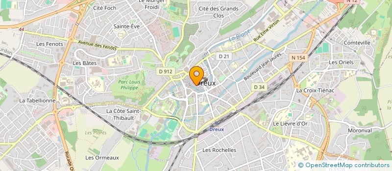 localisation de l'entreprise AURELIE JONVILLE à DREUX