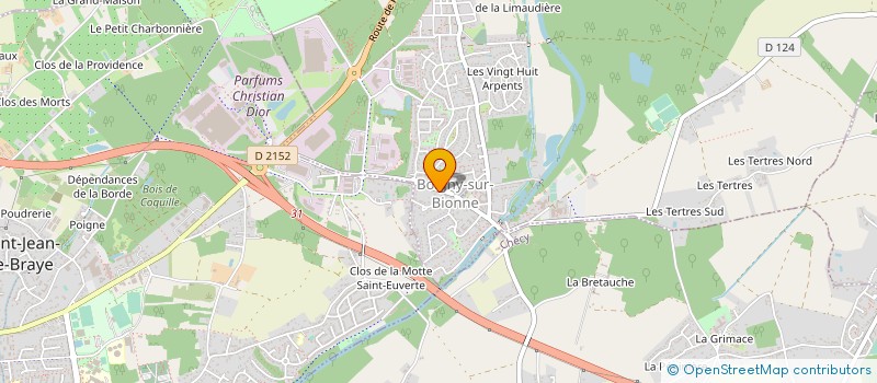 localisation de l'entreprise AURELIE JOUBERT à BOIGNY-SUR-BIONNE