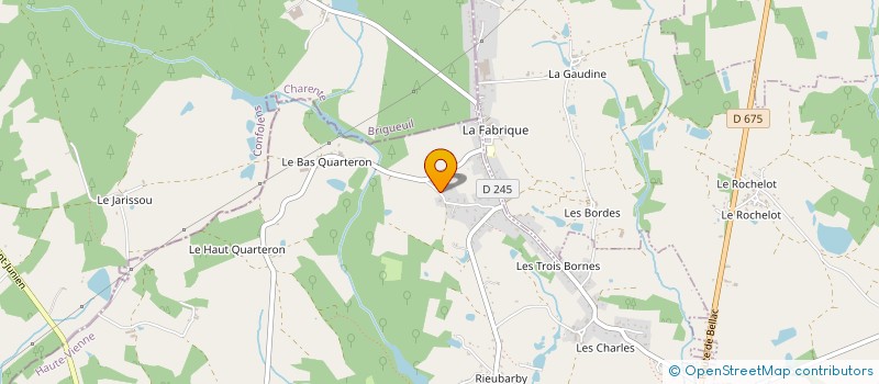 localisation de l'entreprise AURELIE LATOUR à SAINT-JUNIEN