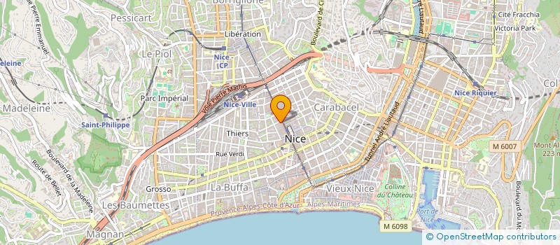 localisation de l'entreprise AURELIE VINCENT  NICE