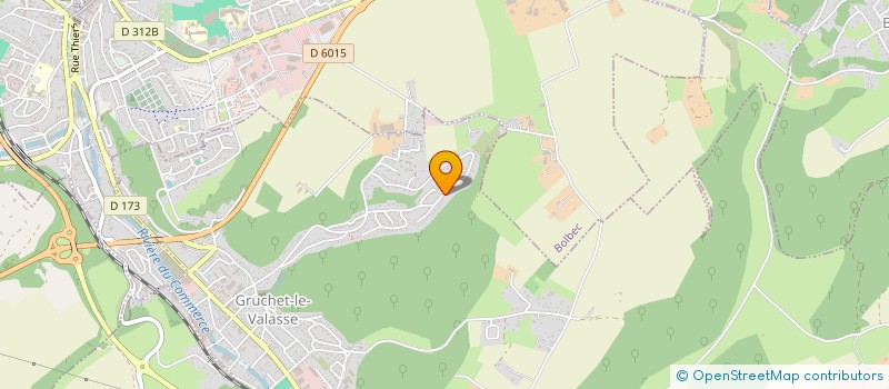 localisation de l'entreprise AURELIEN  GRUCHET-LE-VALASSE