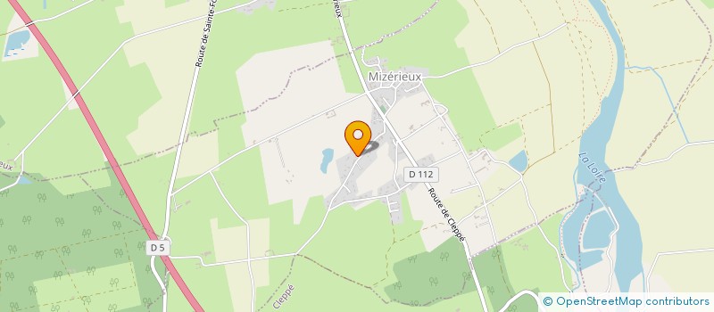 localisation de l'entreprise AURELIEN CAMILLERI TP  MIZERIEUX