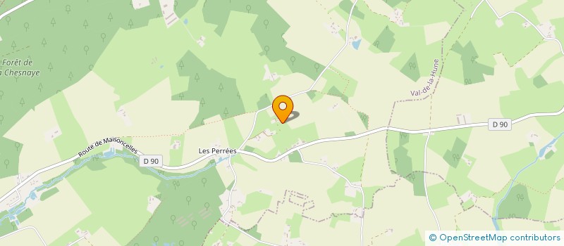 localisation de l'entreprise AURELIEN COCHIN  VOLNAY