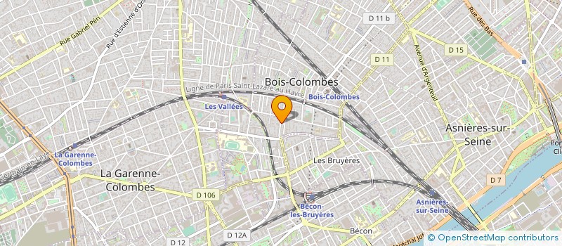 localisation de l'entreprise AURELIEN COHEN PATISSERIE à ASNIERES-SUR-SEINE