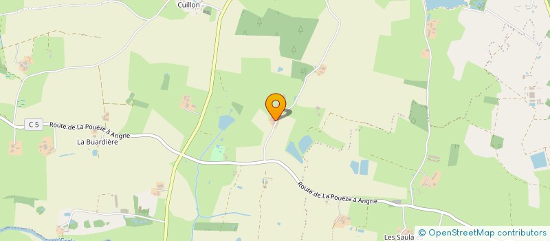 localisation de l'entreprise AURELIEN DELESTRE  GREZ-NEUVILLE