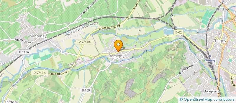 localisation de l'entreprise AURELIEN KANEL  REMIGNY