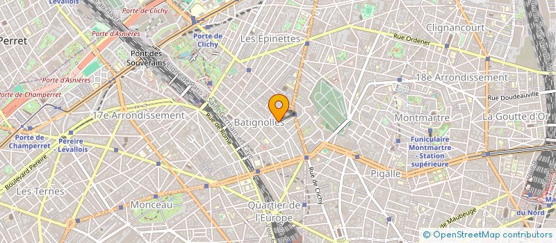 localisation de l'entreprise AURELIEN MERIGAUD FILMS  PARIS