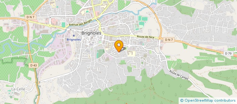 localisation de l'entreprise AURELIEN PAQUOT  BRIGNOLES