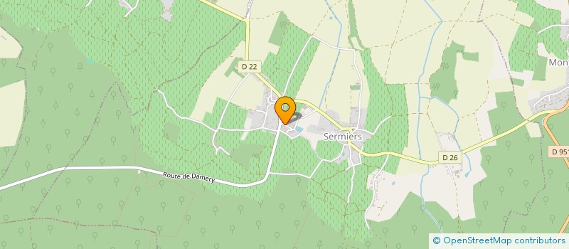 localisation de l'entreprise AURELINVEST  SERMIERS