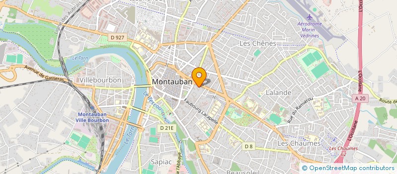 localisation de l'entreprise AURELIO  MONTAUBAN