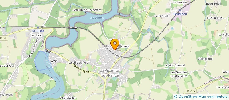 localisation de l'entreprise AURELIOT - VETOAVENUE à SAINT-MALO