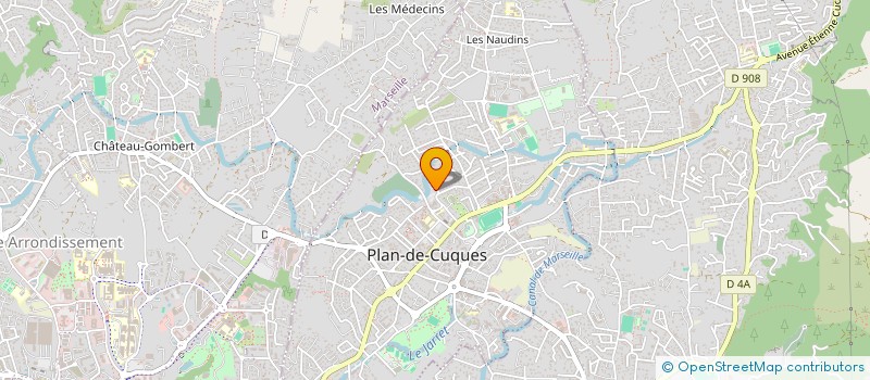 localisation de l'entreprise AURELLE INVEST  PLAN-DE-CUQUES