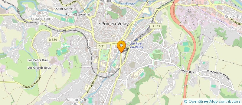 localisation de l'entreprise AURELM INVEST  LE PUY-EN-VELAY