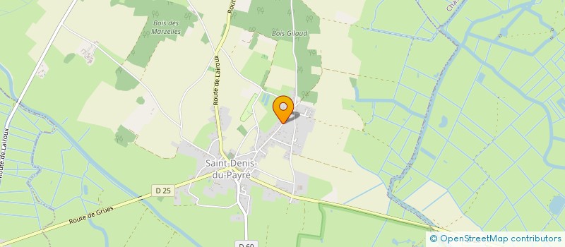 localisation de l'entreprise AURELYS CONSEIL SOCIETE D'EXPERTISE COMPTABLE à SAINT-DENIS-DU-PAYRE