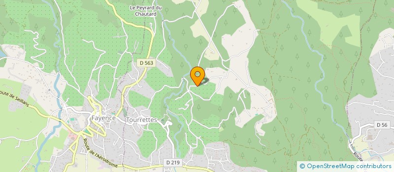 localisation de l'entreprise AUREMA  TOURRETTES