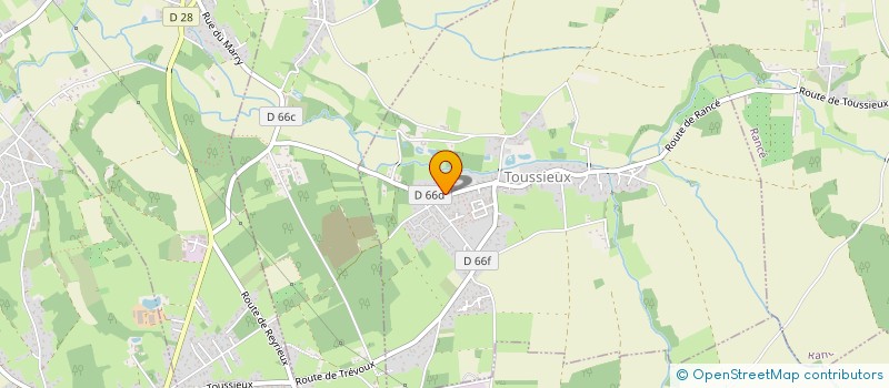 localisation de l'entreprise AUREMAP  TOUSSIEUX