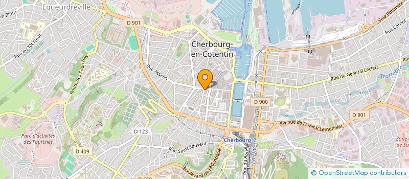 localisation de l'entreprise AUREMI à CHERBOURG-EN-COTENTIN