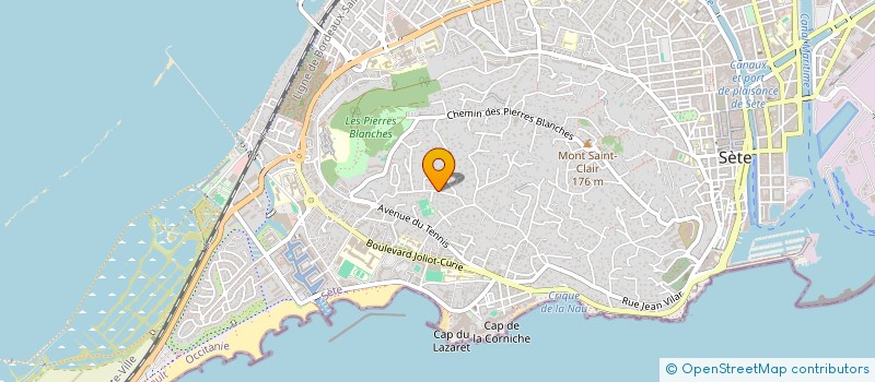 localisation de l'entreprise AUREMIL  SETE