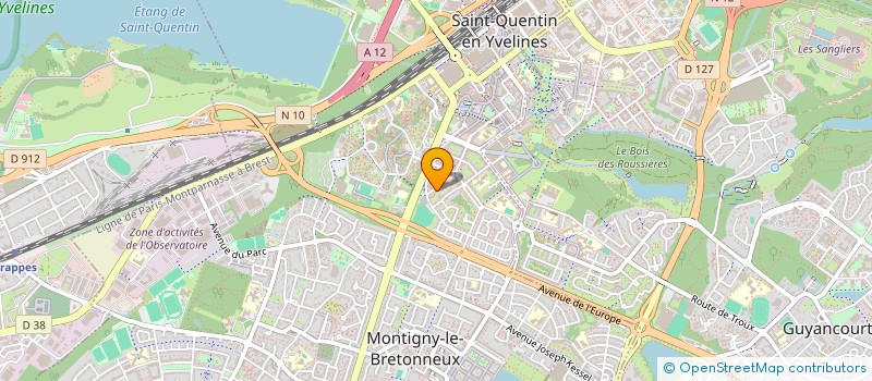 localisation de l'entreprise AUREMILIE  MONTIGNY-LE-BRETONNEUX