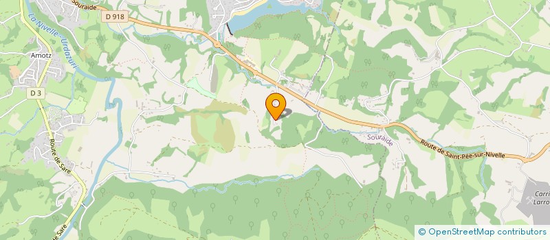 localisation de l'entreprise AURENTZAT  SAINT-PEE-SUR-NIVELLE