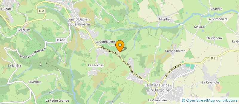 localisation de l'entreprise AUREO.IMMO  CHABANIERE