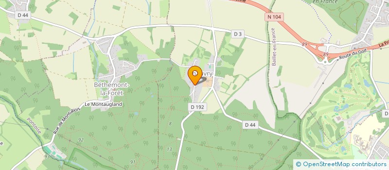 localisation de l'entreprise AUREPAUL  CHAUVRY