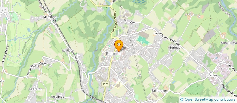 localisation de l'entreprise AUREPI-ALLIANCE à REIGNIER-ESERY