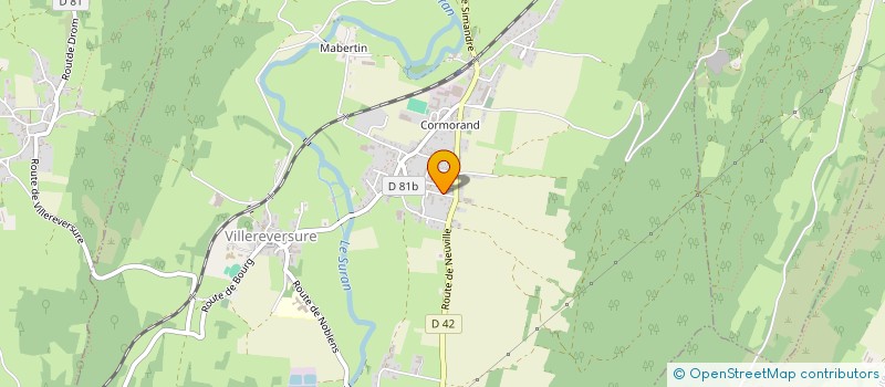 localisation de l'entreprise AURERO INTERNATIONAL  VILLEREVERSURE