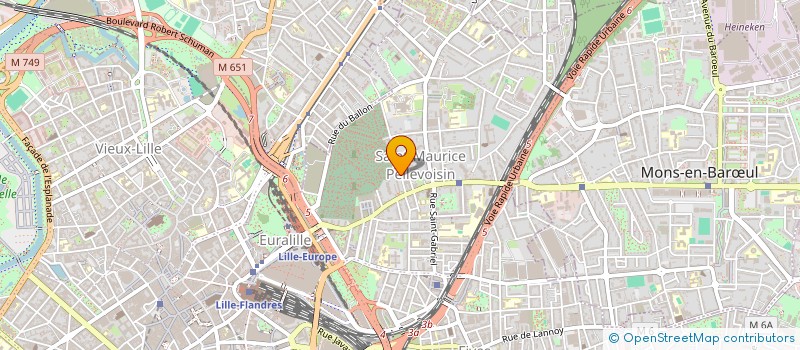 localisation de l'entreprise AURES à LILLE