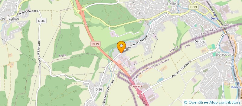 localisation de l'entreprise AURES  AUDINCOURT