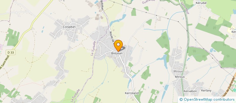 localisation de l'entreprise AURES  GUERANDE