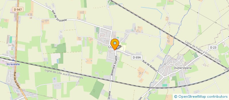 localisation de l'entreprise AURETHERAPIE  MERRIS