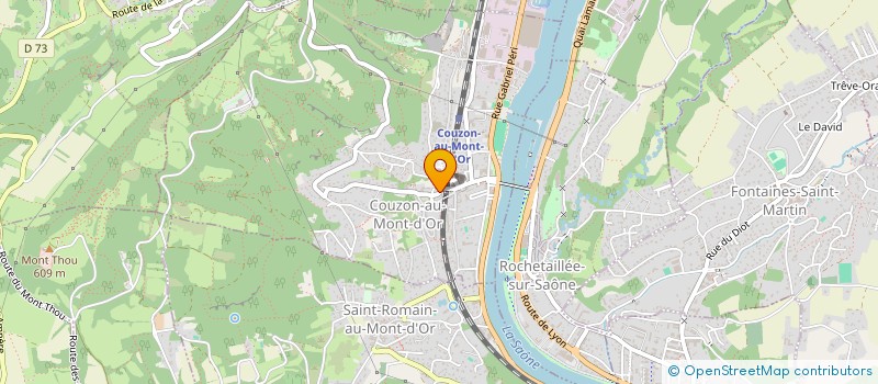 localisation de l'entreprise AUREUM  COUZON-AU-MONT-D'OR