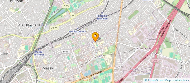 localisation de l'entreprise AUREUM PAYSAGE à MASSY