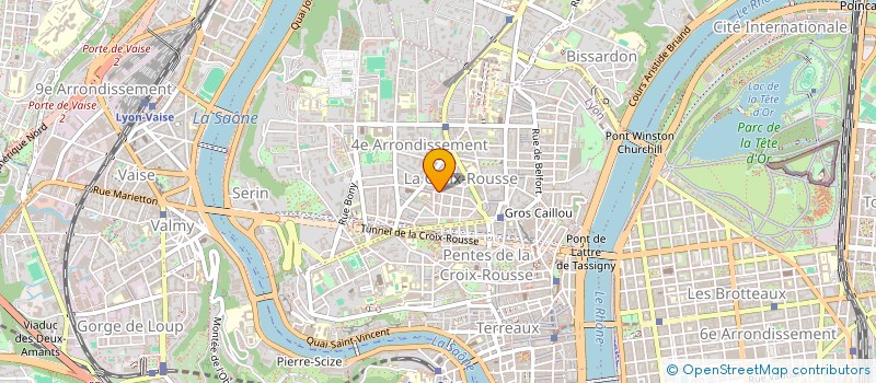 localisation de l'entreprise AUREUS CORPORATE FINANCE à LYON