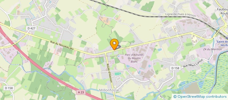 localisation de l'entreprise AUREUS INVEST  ROSULT