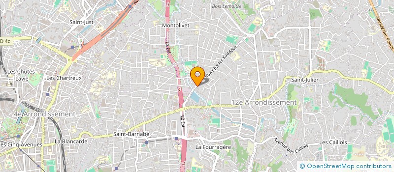 localisation de l'entreprise AUREVA à MARSEILLE