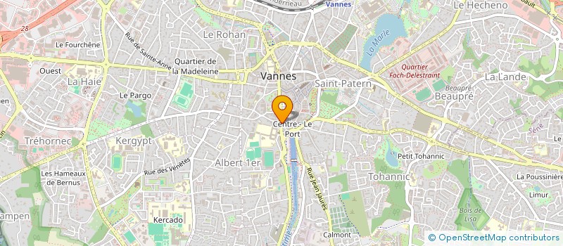 localisation de l'entreprise AUREVA à VANNES