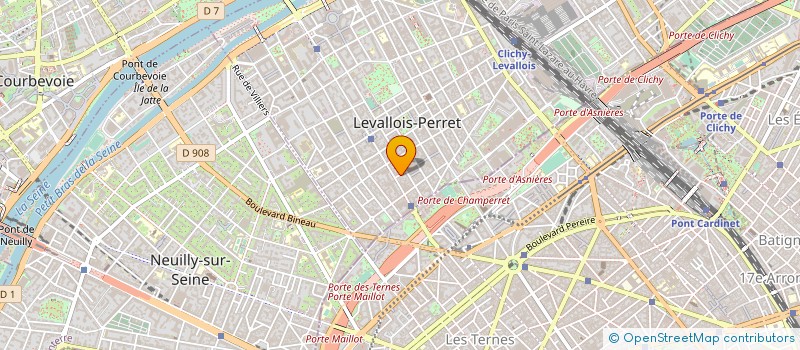 localisation de l'entreprise AUREVOIRCHARLIE à LEVALLOIS-PERRET