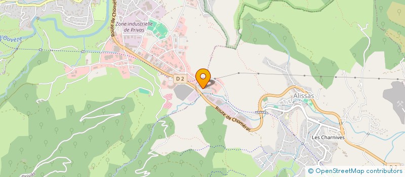 localisation de l'entreprise AURGA  ALISSAS