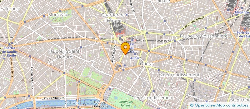 localisation de l'entreprise AURIABEL  PARIS