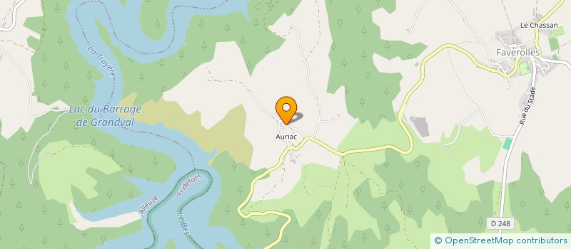 localisation de l'entreprise AURIAK à VAL D'ARCOMIE