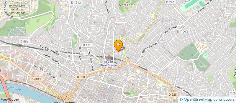 localisation de l'entreprise AURIANT à ROUEN