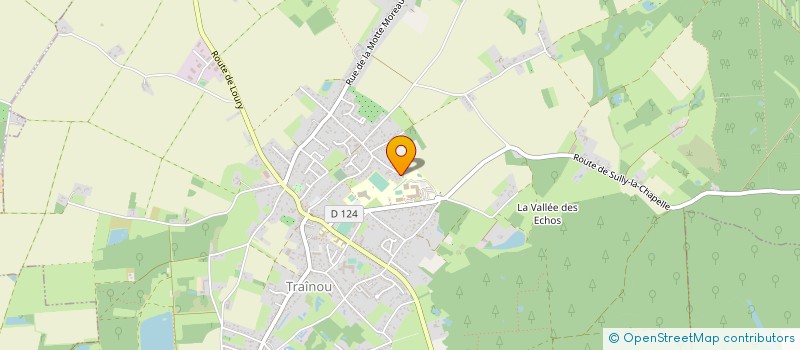 localisation de l'entreprise AURIAU  TRAINOU