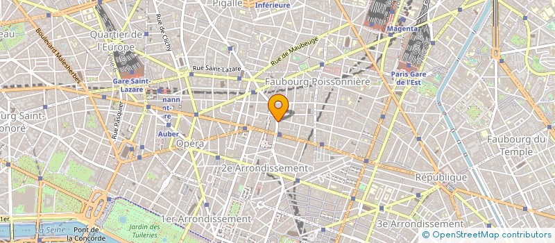 localisation de l'entreprise AURIGA  PARIS