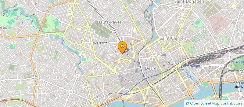 localisation de l'entreprise AURIGE BUREAU D'ETUDES TECHNIQUES à NANTES